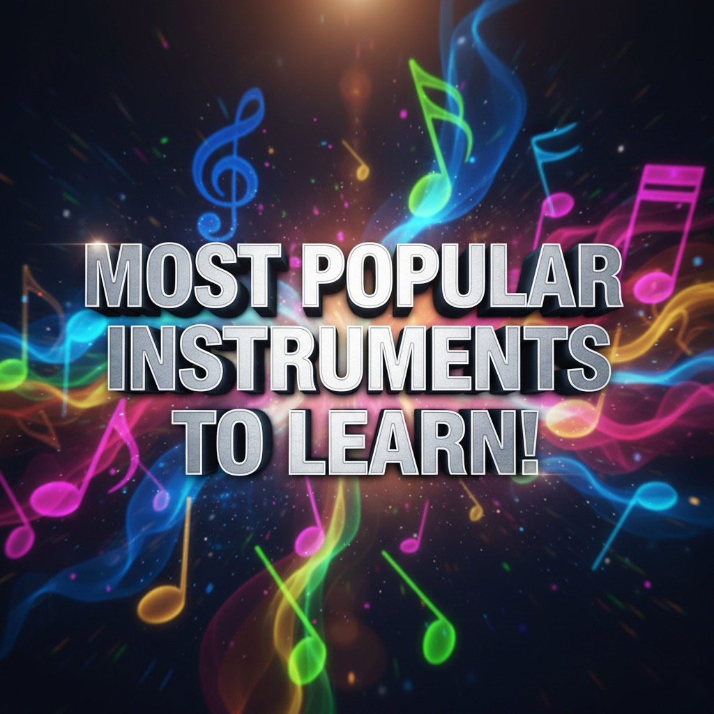 Collage of popular instruments