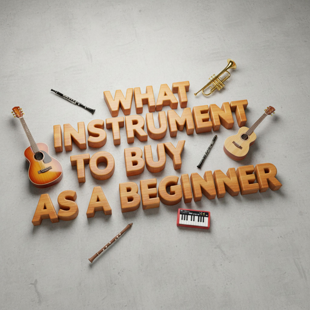 Beginner-friendly instruments on display